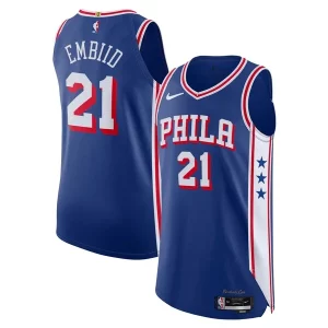 Lussuoso Sofisticato Prestigioso Joel Embiid Philadelphia 76ers Nike Authentic Jersey Association Edition Royal