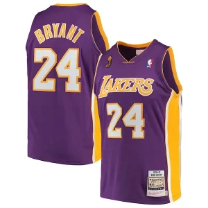 Magnifico Duraturo Kobe Bryant Los Angeles Lakers 2008/09 Hardwood Classics Authentic Jersey Purple