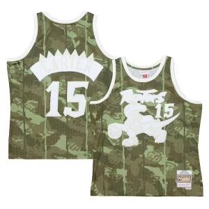 Magnifico Incantevole Meraviglioso Vince Carter Toronto Raptors Hardwood Classics 1998/99 Ghost Green Swingman Jersey Camo