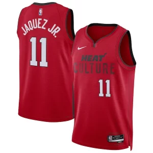 Magnifico Jaime Jaquez Jr. Miami Heat Nike Unisex 2024/25 Swingman Player Jersey City Edition Red