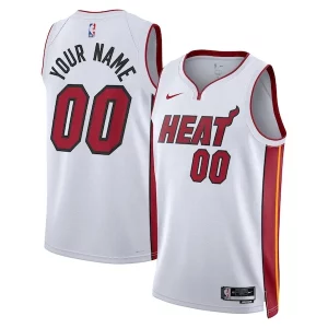 Magnifico Miami Heat Nike Unisex Swingman Custom Jersey White Association Edition