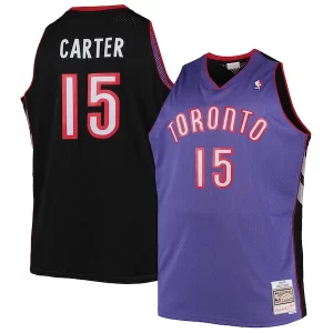 Magnifico Moderno Vince Carter Toronto Raptors Big & Tall 1999/00 Hardwood Classics Swingman Jersey Purple/White