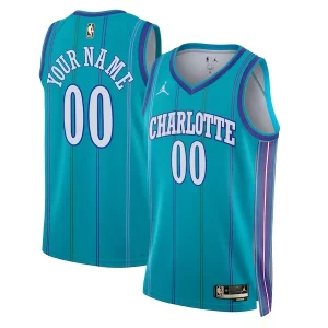 Magnifico Ottimo Prestigioso Charlotte Hornets Jordan Brand Unisex 2023/24 Custom Swingman Jersey Classic Edition Teal