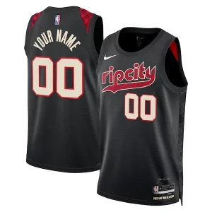 Magnifico Portland Trail Blazers Nike Unisex 2023/24 Custom Swingman Jersey Black City Edition