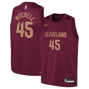 Magnifico Versatile Donovan Mitchell Cleveland Cavaliers Nike Youth Swingman Jersey Icon Edition Wine