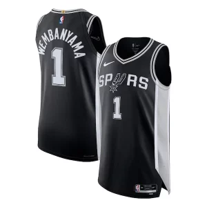 Magnifico Victor Wembanyama San Antonio Spurs Nike Authentic Jersey Icon Edition Black