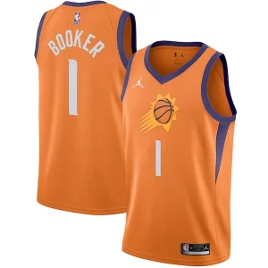 Meraviglioso Bellissimo Devin Booker Phoenix Suns Jordan Brand 2020/21 Swingman Jersey Statement Edition Orange
