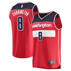 Bellissimo Carlton Carrington Washington Wizards Fast Break Replica Player Jersey Icon Edition Red