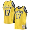 Meraviglioso Chris Mullin Indiana Pacers 1999/00 Hardwood Classics Swingman Jersey Gold