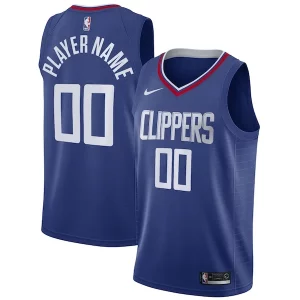 Meraviglioso Comodo Robusto LA Clippers Nike 2020/21 Swingman Custom Jersey Icon Edition Royal