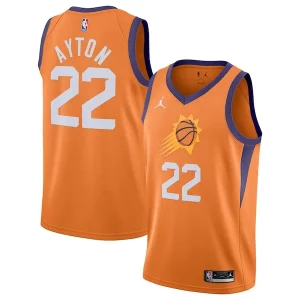 Meraviglioso Deandre Ayton Phoenix Suns Jordan Brand 2020/21 Swingman Jersey Statement Edition Orange