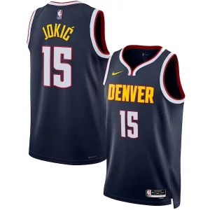 Meraviglioso Elegante Fascinante Nikola Jokic Denver Nuggets Nike Unisex Swingman Jersey Icon Edition Navy