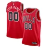 Meraviglioso Fantastico Chicago Bulls Nike Unisex Swingman Custom Jersey Red Icon Edition