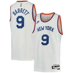 Meraviglioso Fascinante Fantastico RJ Barrett New York Knicks Nike Youth 2021/22 Swingman Player Jersey Classic Edition White