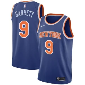 Meraviglioso Gorgeous Comodo RJ Barrett New York Knicks Nike Swingman Jersey Blue Icon Edition