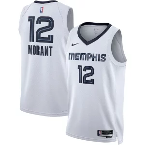 Meraviglioso Ja Morant Memphis Grizzlies Nike Unisex Swingman Jersey Association Edition White/Navy