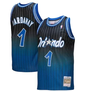 Meraviglioso Prestigioso Resistente Penny Hardaway Orlando Magic 1994/95 Hardwood Classics Fadeaway Swingman Player Jersey Royal/Black