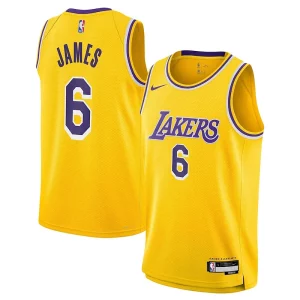 Meraviglioso Robusto LeBron James Los Angeles Lakers Nike Youth Swingman Jersey Icon Edition Gold
