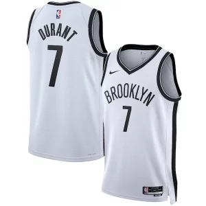 Moderno Attraente Kevin Durant Brooklyn Nets Nike Unisex Swingman Jersey Association Edition White/Black