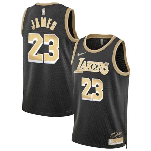 Moderno Attraente LeBron James Los Angeles Lakers Nike Unisex Select Series Swingman Jersey聽鈥?Black