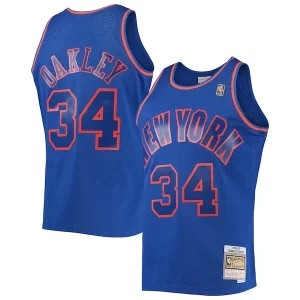 Moderno Delizioso Sofisticato Charles Oakley New York Knicks 1996/97 Hardwood Classics Swingman Jersey Blue