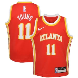 Moderno Fantastico Ottimo Trae Young Atlanta Hawks Nike Toddler Swingman Player Jersey Icon Edition Red