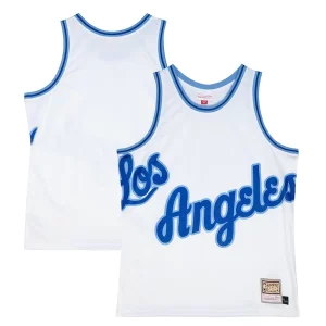 Moderno Gorgeous Fantastico Los Angeles Lakers Hardwood Classics Blown Out Fashion Jersey White