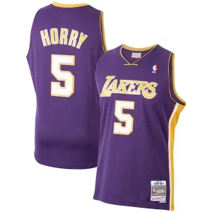 Moderno Meraviglioso Eccezionale Robert Horry Los Angeles Lakers 1999/00 Hardwood Classics Swingman Jersey Purple