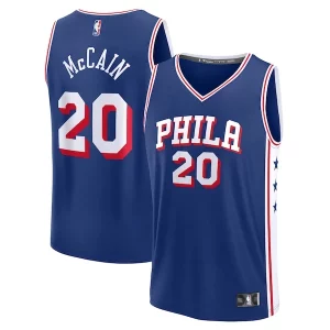 Accattivante Jared McCain Philadelphia 76ers Youth 2024 NBA Draft Fast Break Player Jersey Icon Edition Royal
