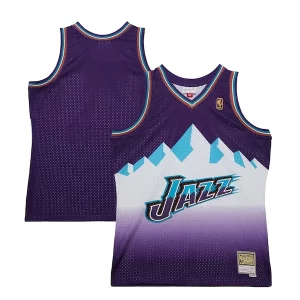 Moderno Utah Jazz 1996 97 Hardwood Classics Swingman Jersey Purple