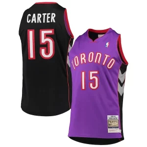 Moderno Vince Carter Toronto Raptors 1999/2000 Hardwood Classics Authentic Jersey Purple