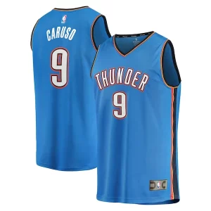 Ottimo Alex Caruso Oklahoma City Thunder Youth Fast Break Replica Player Jersey Icon Edition Blue