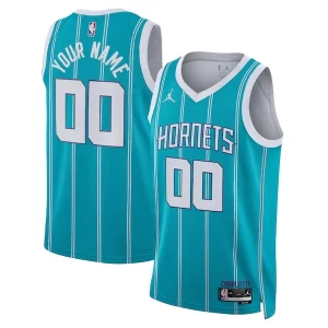 Ottimo Charlotte Hornets Jordan Brand Unisex Swingman Custom Jersey Teal Icon Edition