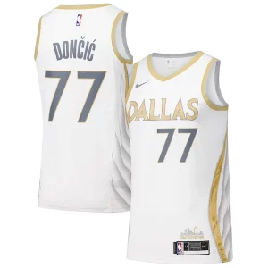 Ottimo Dallas Mavericks Nike Swingman Player Jersey City Edition White