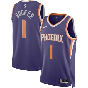 Ottimo Duraturo Devin Booker Phoenix Suns Nike Unisex Swingman Jersey Icon Edition Purple/White