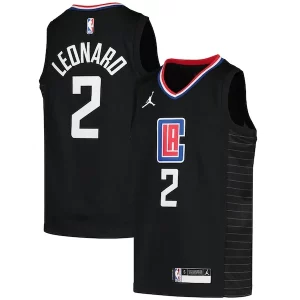 Ottimo Eccezionale Comodo Kawhi Leonard LA Clippers Jordan Brand Youth 2020/21 Swingman Player Jersey Black Statement Edition