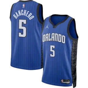 Ottimo Gorgeous Paolo Banchero Orlando Magic Jordan Brand Unisex Swingman Jersey Statement Edition Blue