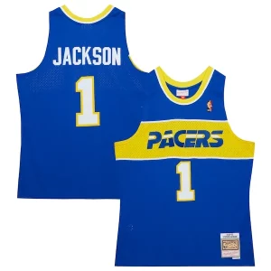 Ottimo Splendido Trendy Stephen Jackson Indiana Pacers 2004/05 Hardwood Classics Swingman Jersey Royal