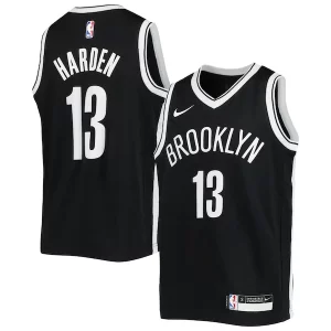 Ottimo Versatile Carino James Harden Brooklyn Nets Nike Youth Swingman Jersey Icon Edition Black