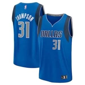 Moderno Eccezionale Klay Thompson Dallas Mavericks Youth Fast Break Replica Player Jersey Icon Edition Blue