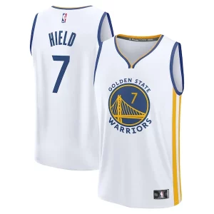 Pratico Buddy Hield Golden State Warriors Fast Break Replica Player Jersey Association Edition White