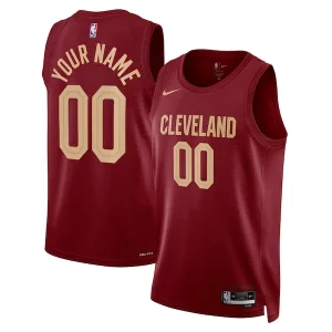 Pratico Cleveland Cavaliers Nike Unisex Swingman Custom Jersey Burgundy Icon Edition