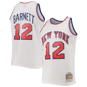Pratico Dick Barnett New York Knicks 1969/70 Hardwood Classics Swingman Jersey White