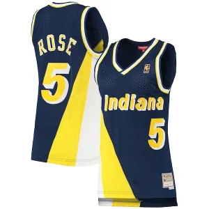 Pratico Meraviglioso Accattivante Jalen Rose Indiana Pacers Women's 1996/97 Hardwood Classics Swingman Jersey Navy