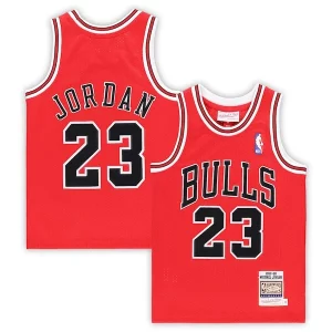 Pratico Michael Jordan Chicago Bulls Preschool 1997/98 Hardwood Classics Authentic Jersey Red/Black/White