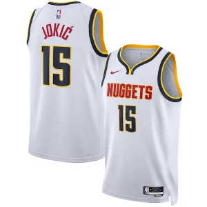 Pratico Nikola Jokic Denver Nuggets Nike Unisex Swingman Jersey Association Edition White/Navy