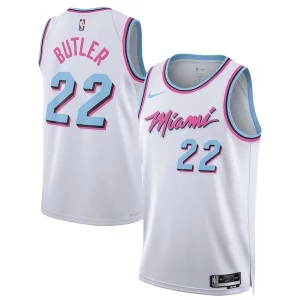 Pratico Prestigioso Eccezionale Jimmy Butler Miami Heat Nike Unisex 2024/25 Swingman Player Jersey City Edition White