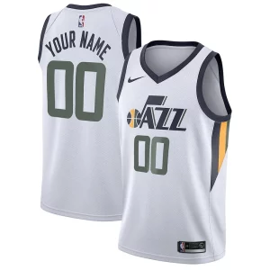 Pratico Utah Jazz Nike Swingman Custom Jersey Association Edition White
