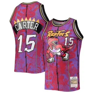 Pratico Vince Carter Toronto Raptors Hardwood Classics 1998/99 Lunar New Year Swingman Jersey Purple