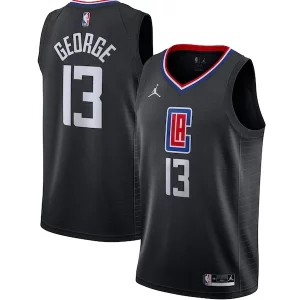 Prestigioso Accattivante Resistente Paul George LA Clippers Jordan Brand 2020/21 Swingman Jersey Statement Edition Black